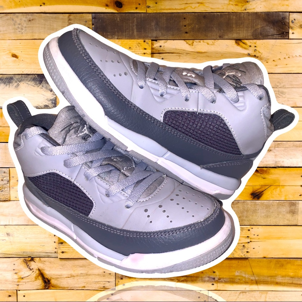 AirJordan Flight 9.5 Wolf Grey/White Toddler 11.5C
